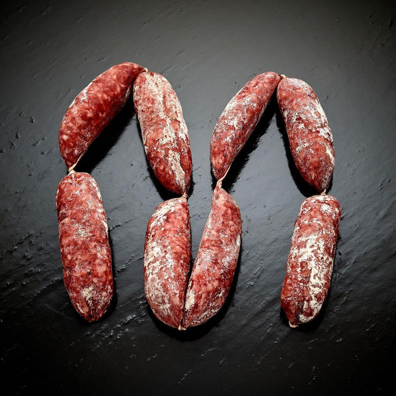 Salsiccette di Mangalitza stagionate 180gr.
